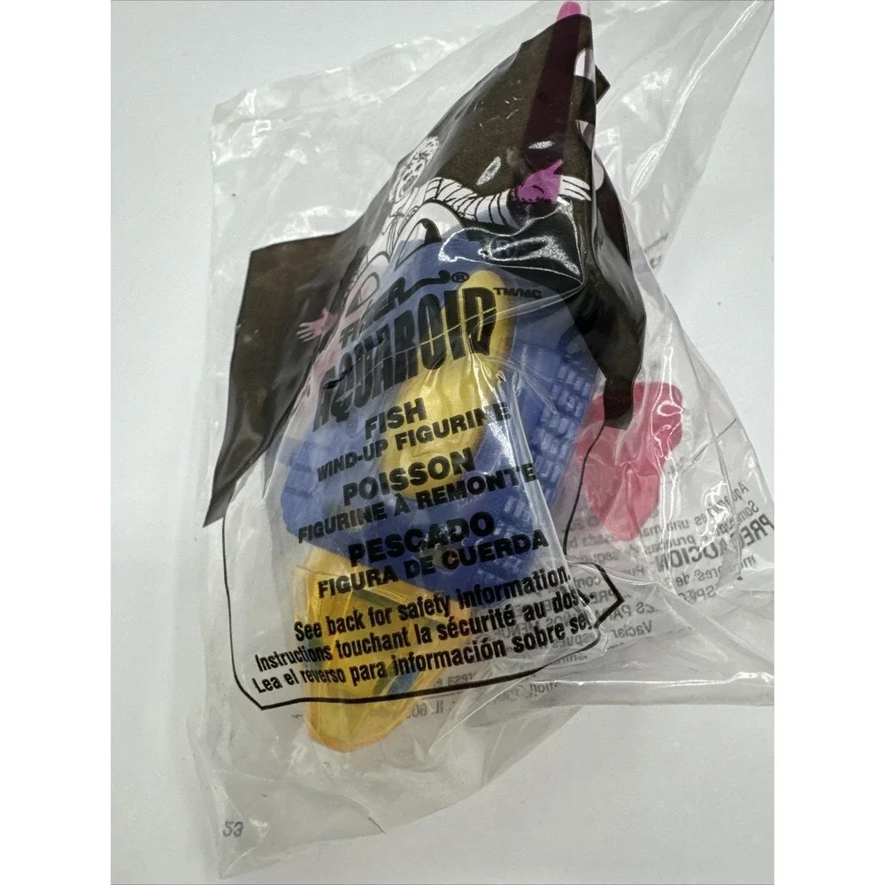 2001 McDonald's Tiger Electronics Aquaroid Lot of 2 - Fish & Jelly Fish